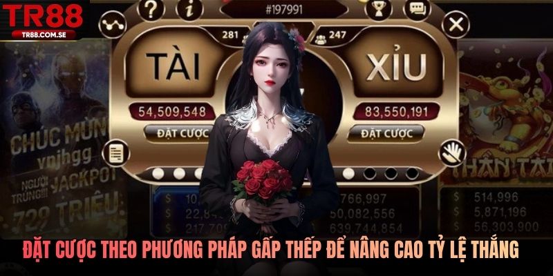 Đặt cược theo phương pháp gấp thếp để nâng cao tỷ lệ thắng