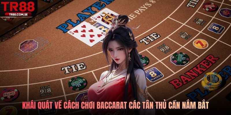 Khái quát về cách chơi baccarat các tân thủ cần nắm bắt