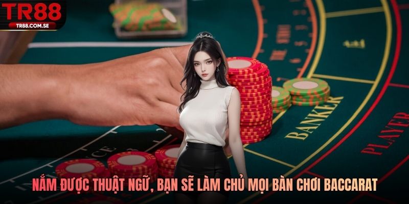 Nắm được thuật ngữ, bạn sẽ làm chủ mọi bàn chơi baccarat